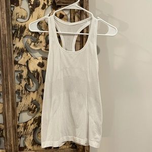 Lululemon white swiftly tech tank